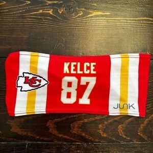 Junk headband  Travis Kelce Headband Kansas City Chiefs men’s OS sweat band
